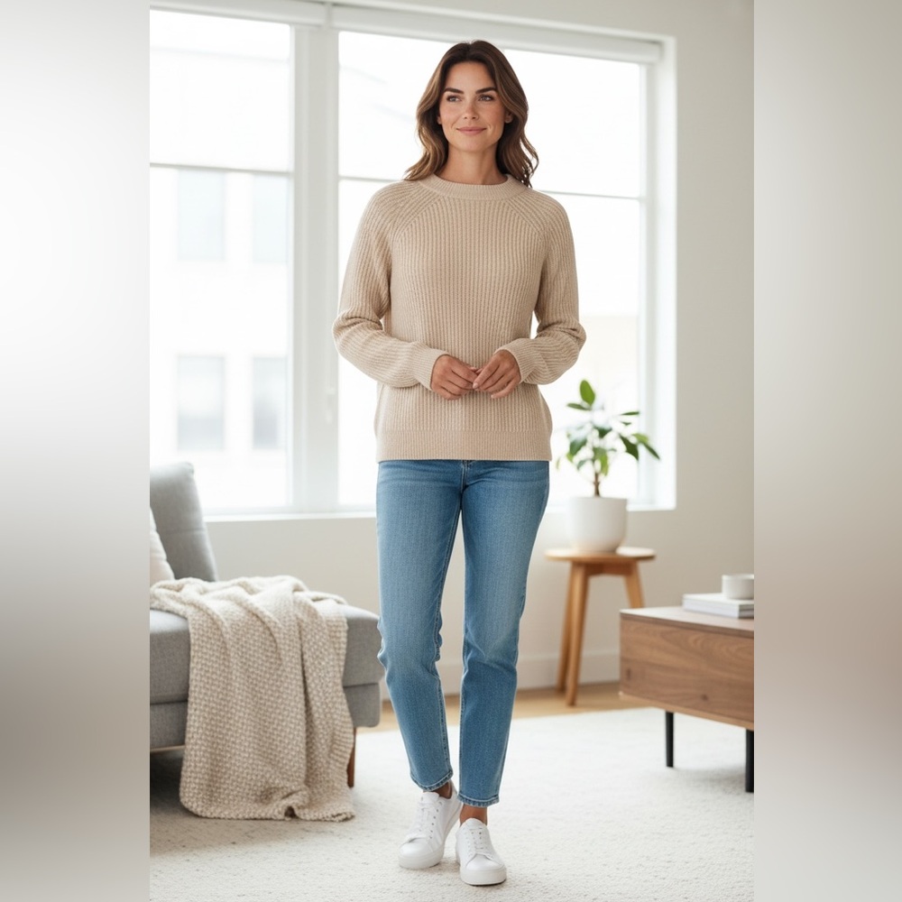 Jessica Simpson Crew Neck Sweater XS NWT | Lightweight Layer + Soft Ease